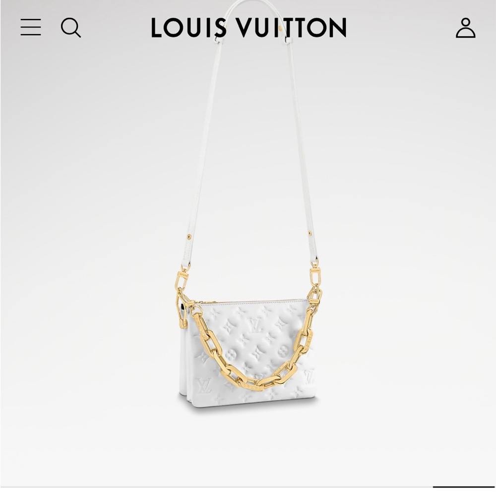 Louis Vuitton Coussin BB - White - Exclusive Limited Edition Purse